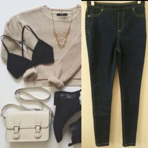 XS Style & Co. Blue Jean Jeggings Sz Petite  XS●